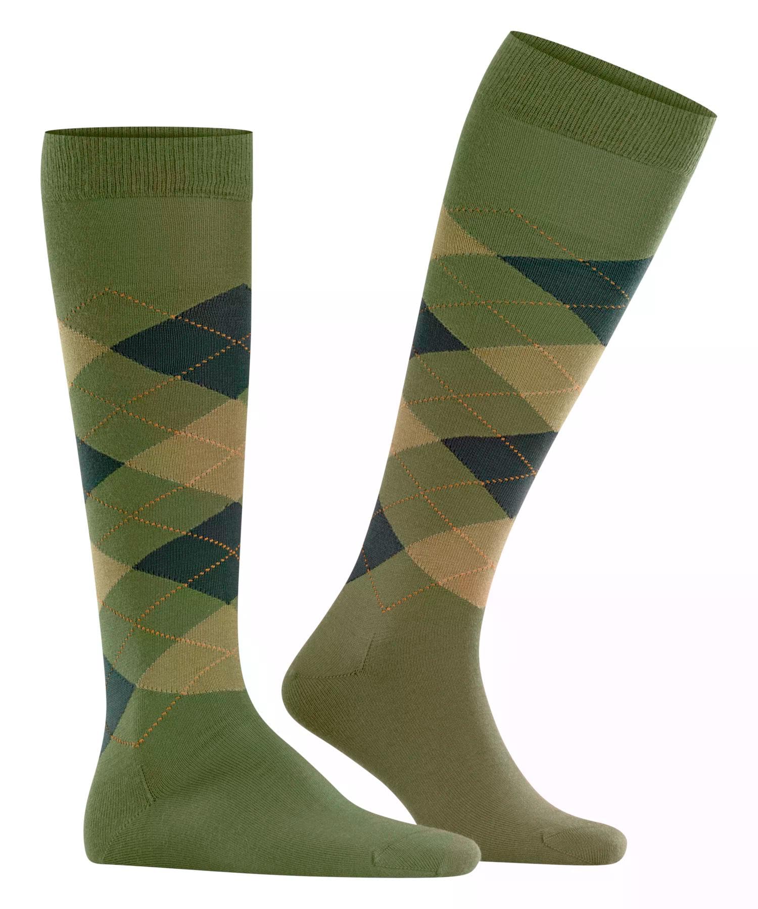 burlington-edinburgh-chaussettes-longues-homme-vert-jade-7685-40-46 image 4