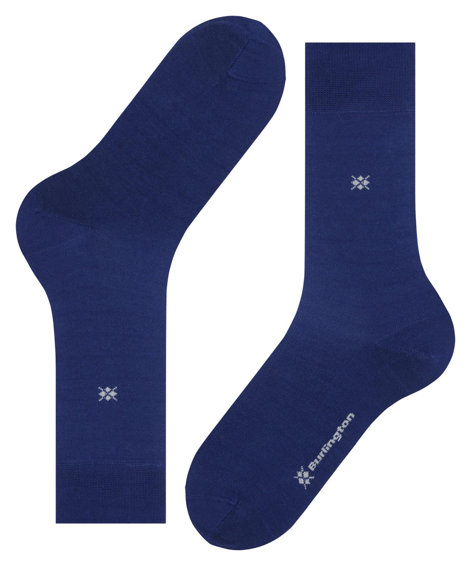 burlington-dublin-chaussettes-homme-coton-bio-opaque-losanges image 6