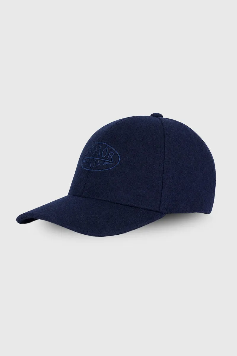armor-lux-casquette-brod-e-aspect-feutr image 1