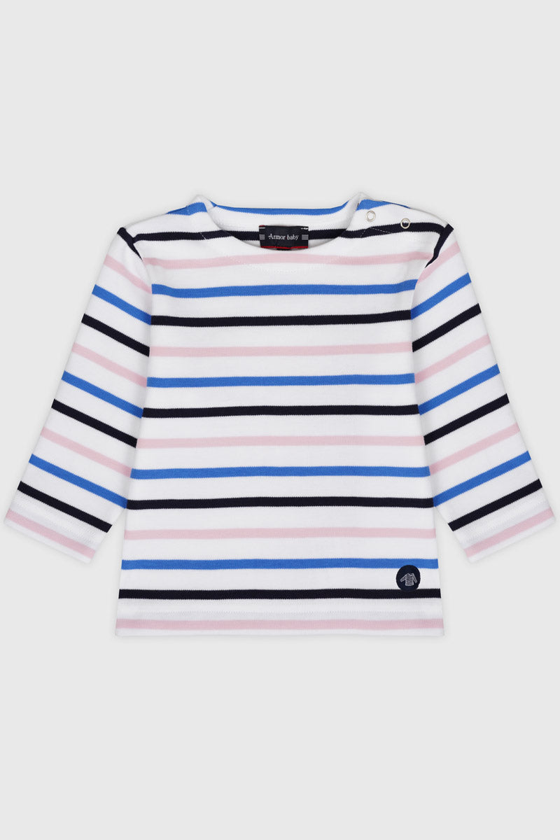 armor-lux-marini-re-tricolore-baby-coton-pais-interlock image 1