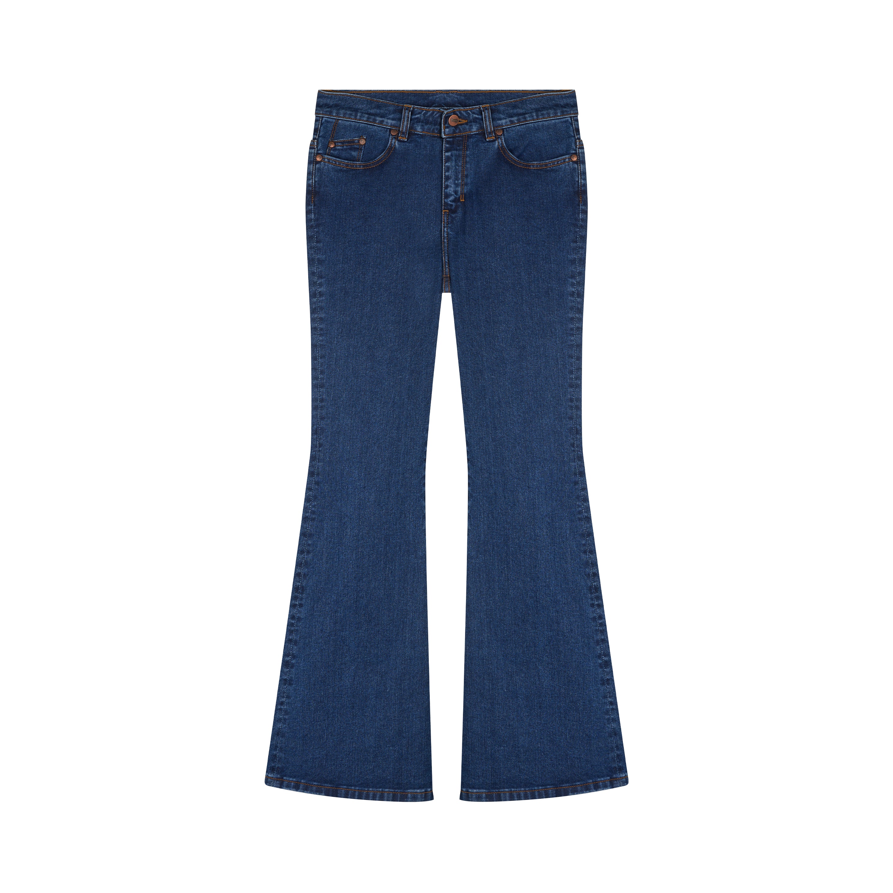 atelier-tuffery-jean-margot-femme-flare-semi-haute-stonewashed image 1