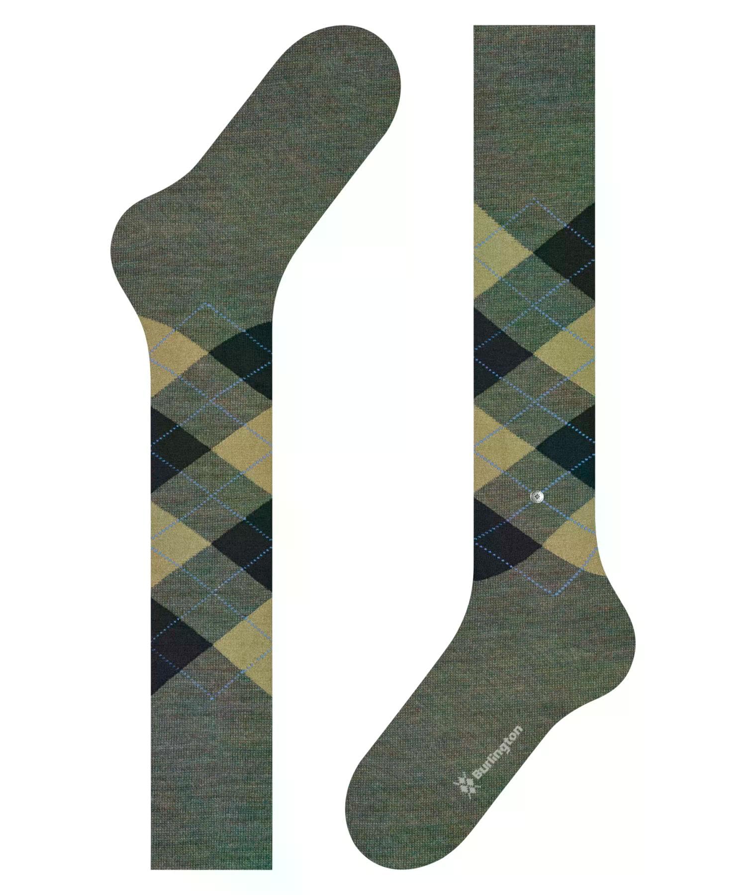 burlington-edinburgh-chaussettes-homme-40-46-vert-turquoise image 5