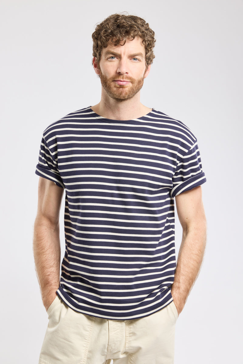 armor-lux-marini-re-do-lan-homme-manches-courtes-coton-pais image 1