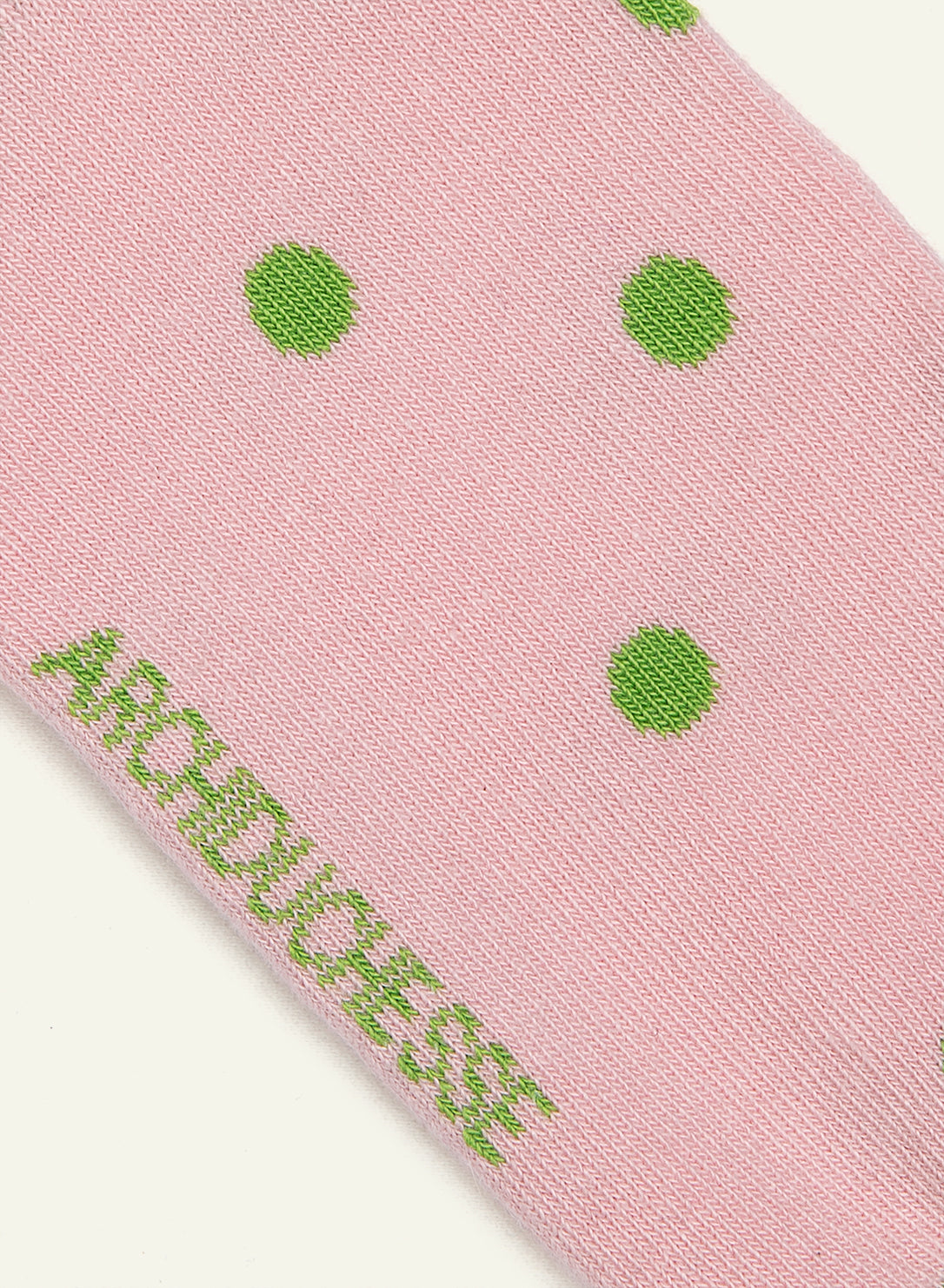 archiduchesse-rose-pistache-chaussettes-fantaisie-courtes-pois image 4