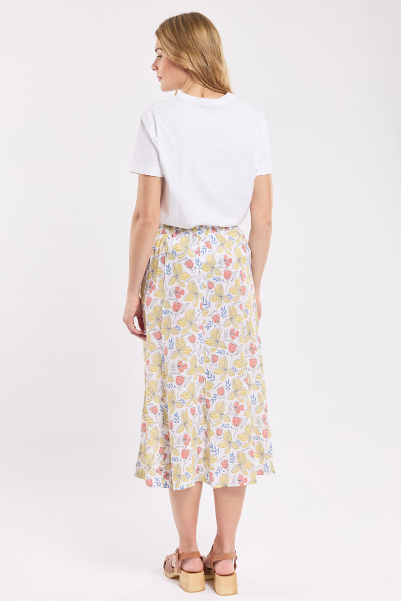 armor-lux-jupe-longue-fleurs-cupro-viscose image 4