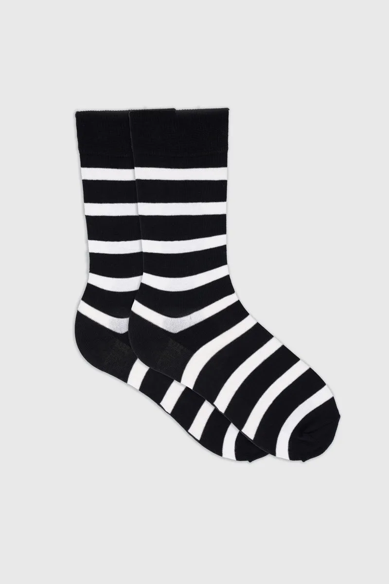 armor-lux-chaussettes-loer-homme-coton-ray-es image 1