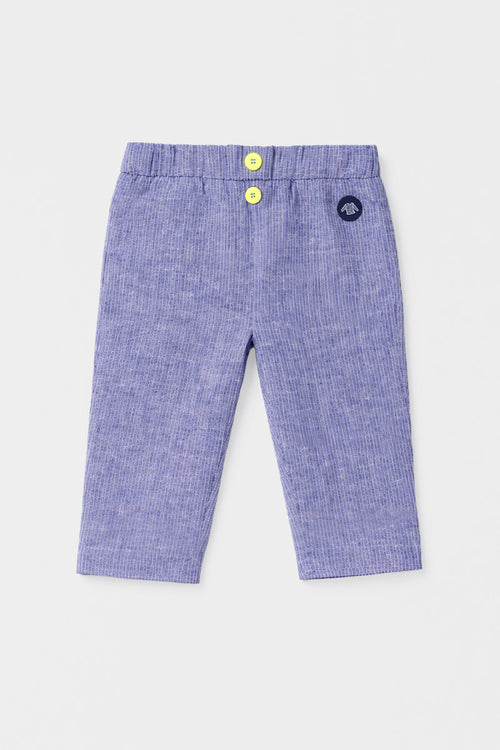 armor-lux-pantalon-b-b-ray-coton-lin-comfort-fit image 2