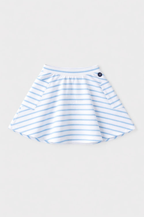 armor-lux-jupe-ray-e-enfant-fille-coton-l-ger image 2
