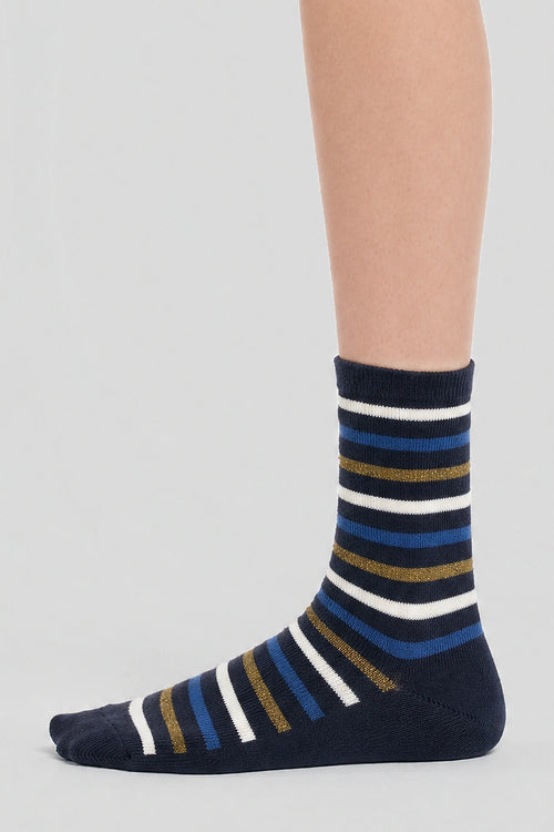 armor-lux-x-maison-broussaud-chaussettes-femme-ray-es-tricolores image 3