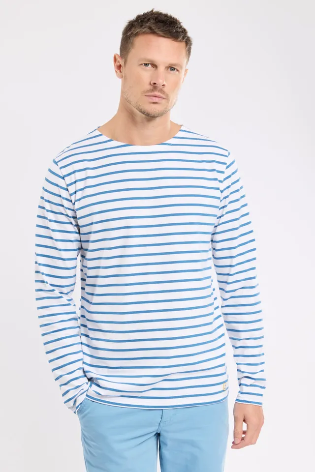 armor-lux-marini-re-ploz-vet-coton-l-ger-homme-col-bateau image 1