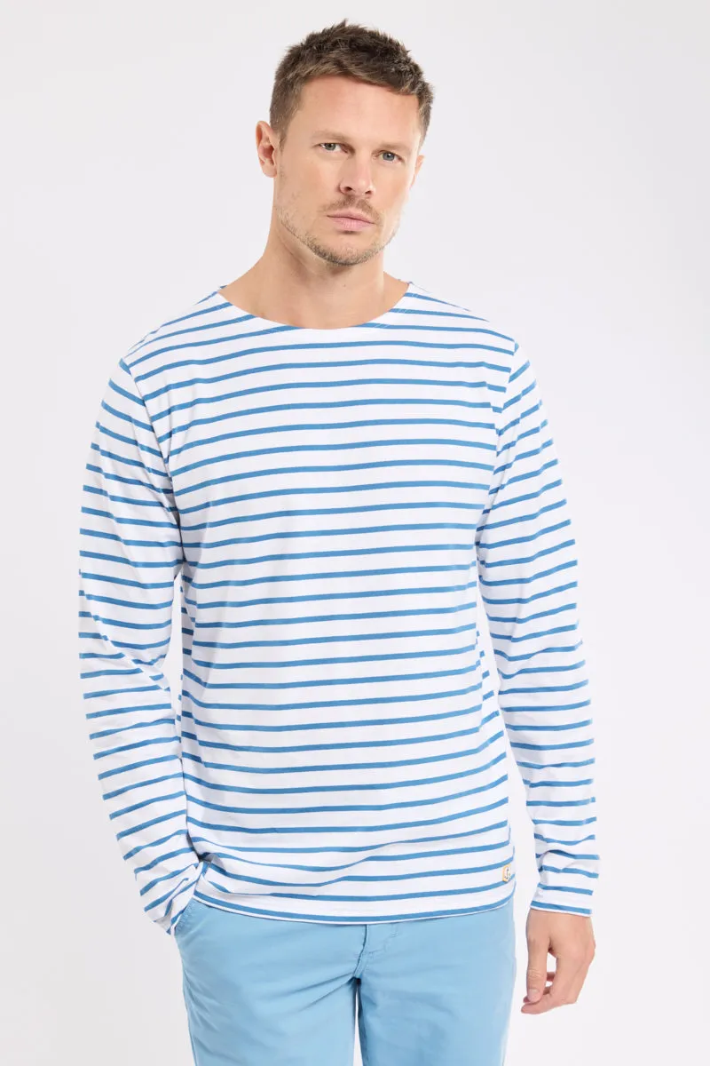 armor-lux-marini-re-ploz-vet-coton-l-ger-homme-col-bateau image 1