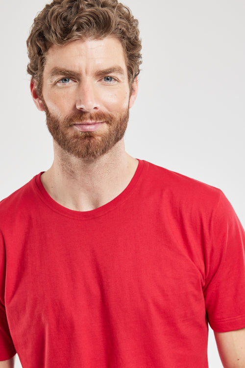 armor-lux-t-shirt-coton-l-ger-homme-col-rond-coupe-droite image 3