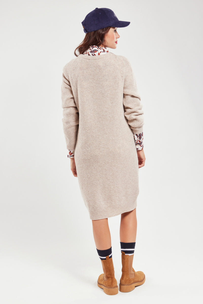 armor-lux-robe-pull-robe-en-laine-femme image 2
