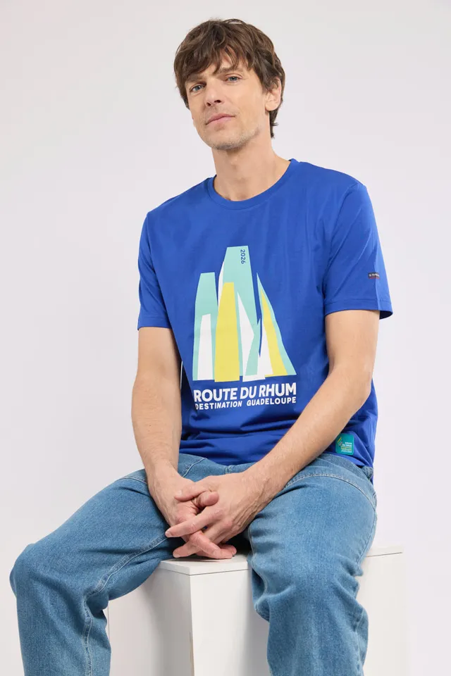 armor-lux-t-shirt-homme-route-du-rhum-s-rigraphi-coton-2 image 1