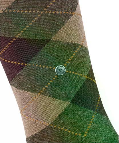 burlington-melange-edinburgh-chaussettes-homme-laine-vert-covert-grey-7410-40-46 image 8