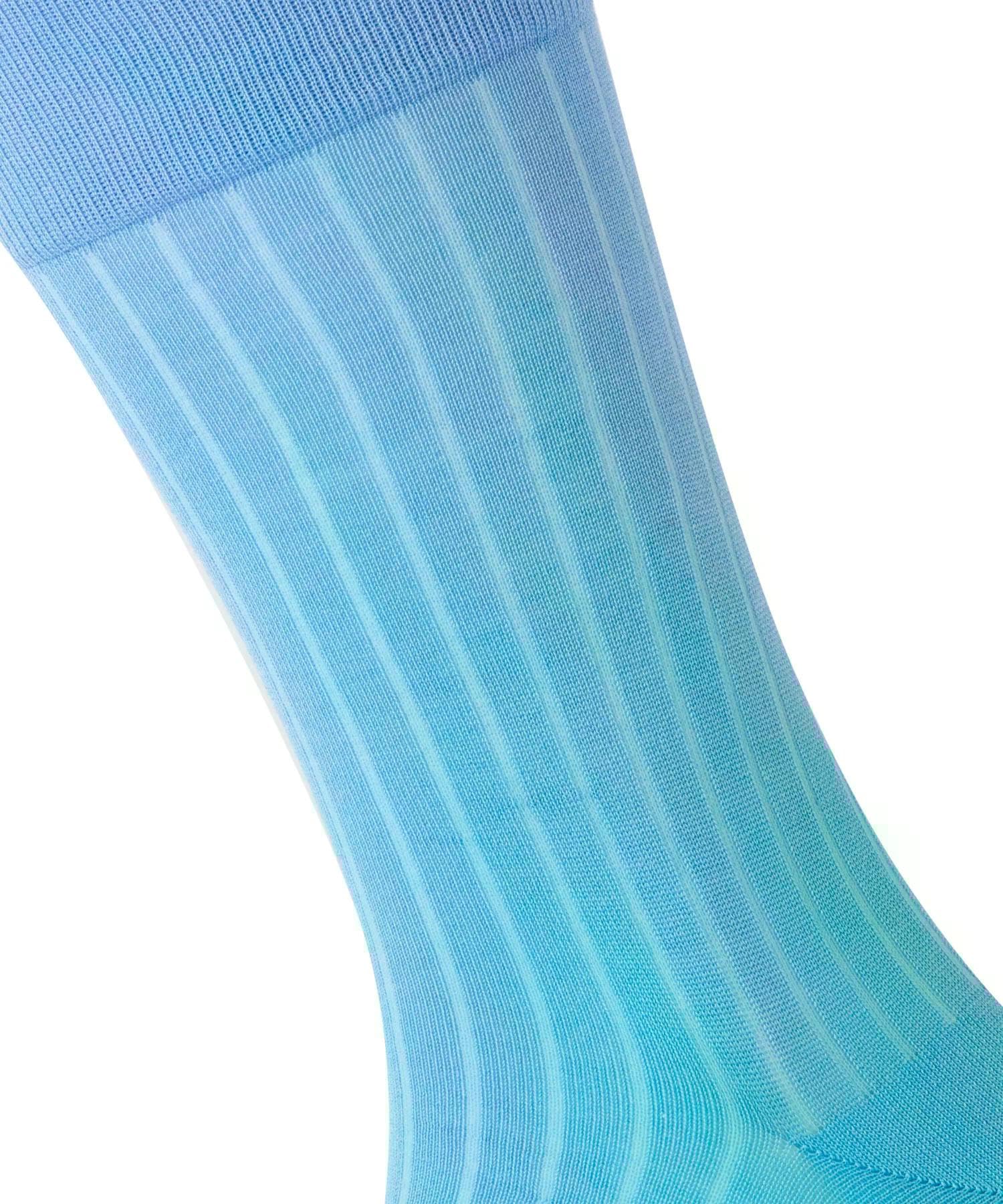 burlington-duke-street-chaussettes-homme-coton-unies-bleu-cornflower-blue-6554-4 image 3