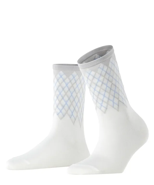 burlington-mayfair-chaussettes-femme-coton-losanges image 1