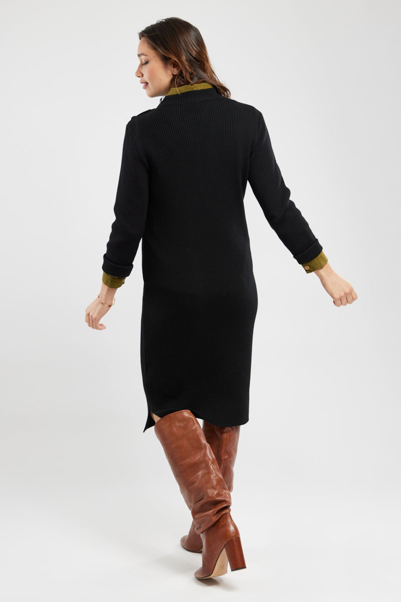 armor-lux-robe-longue-laine-femme-h-ritage-maille-c-tel-e image 5
