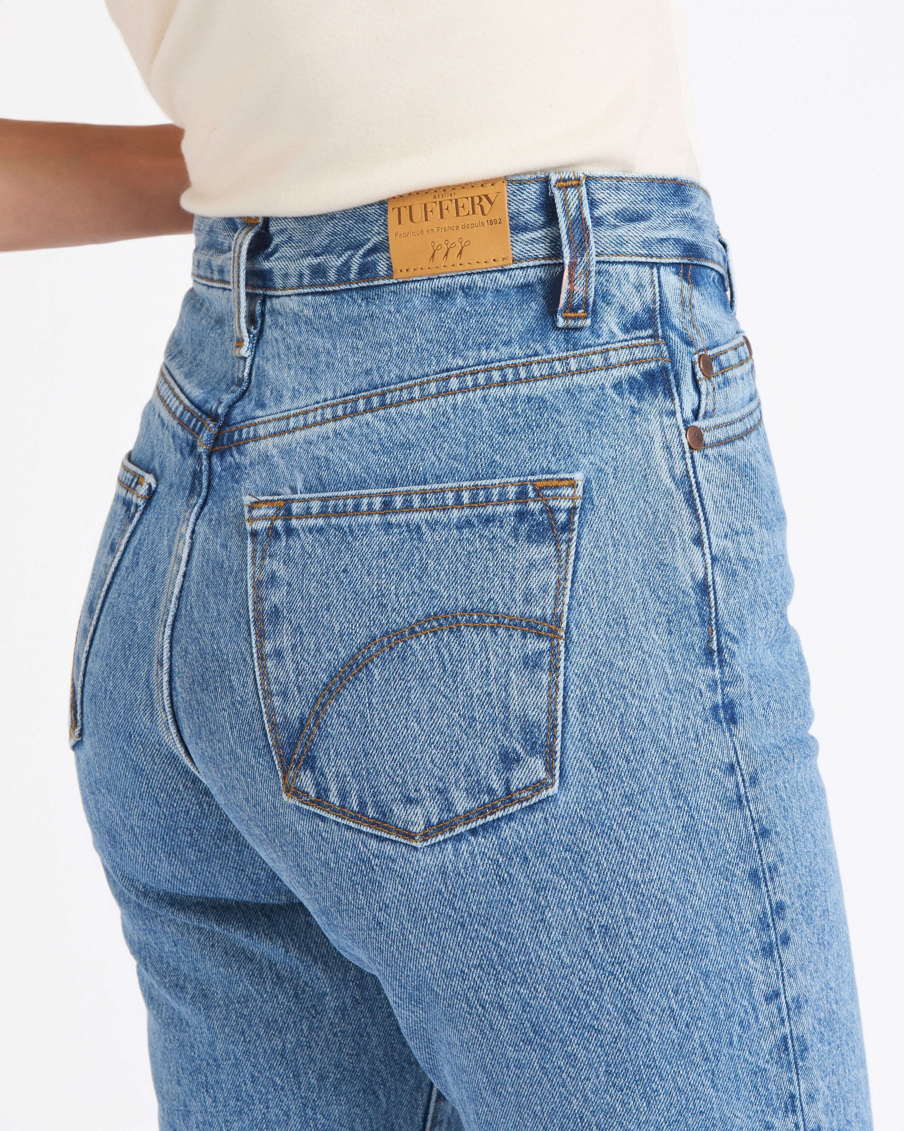 atelier-tuffery-marthe-jean-mom-femme-taille-haute-denim-clair image 5