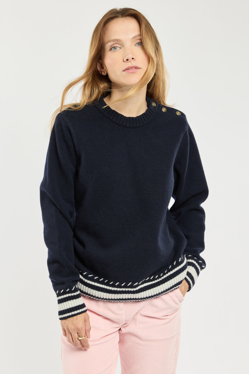 armor-lux-pull-marin-deauville-femme-laine image 1