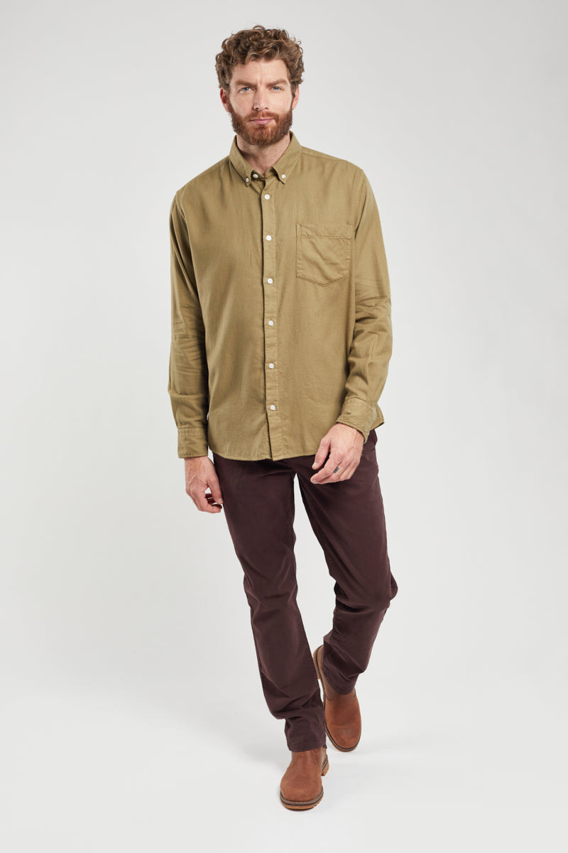 armor-lux-chemise-droite-homme-flanelle-de-coton image 3
