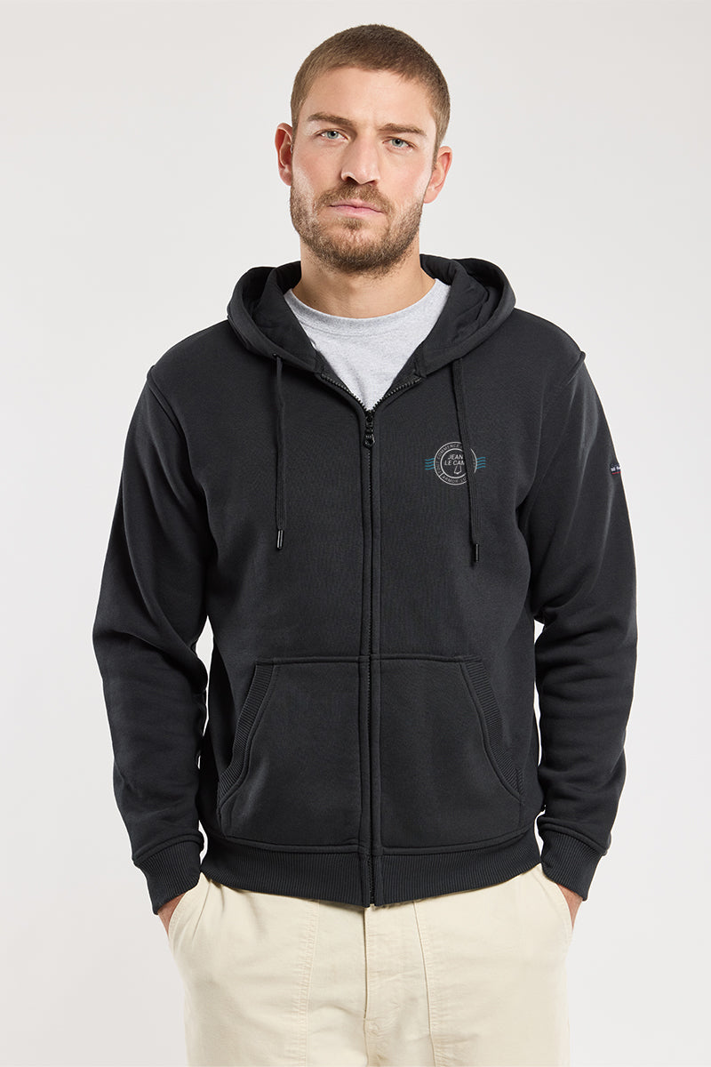 armor-lux-sweat-zipp-mixte-jean-le-cam-vend-e-globe image 1