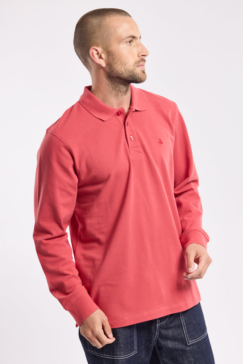 armor-lux-polo-homme-manches-longues-coton-piqu-5 image 3