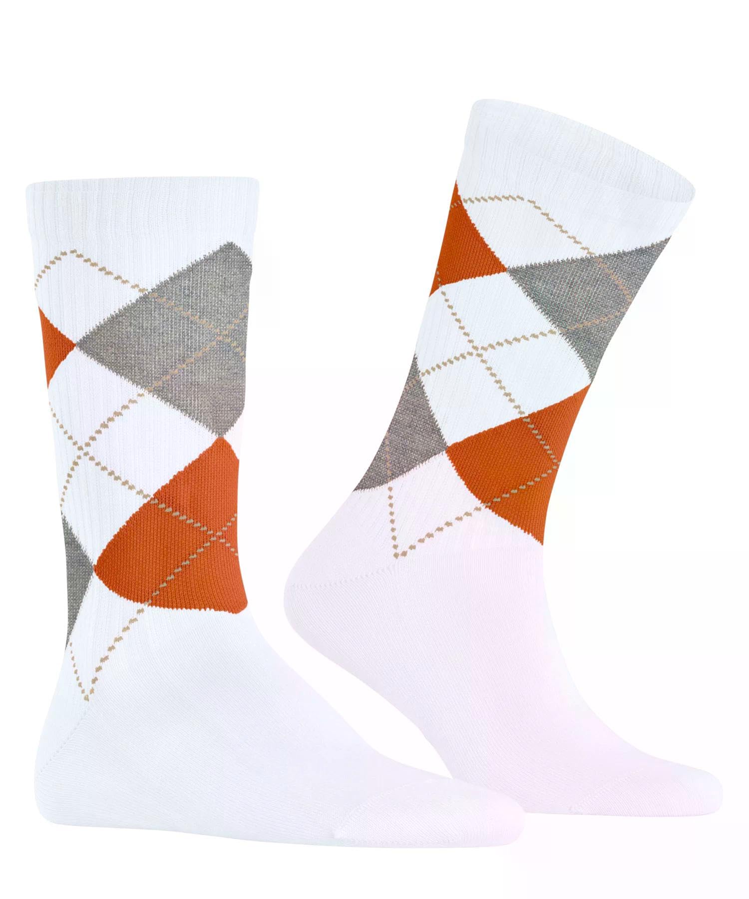 burlington-rib-court-chaussettes-homme-coton-unies-blanc-white-2002-40-46 image 5