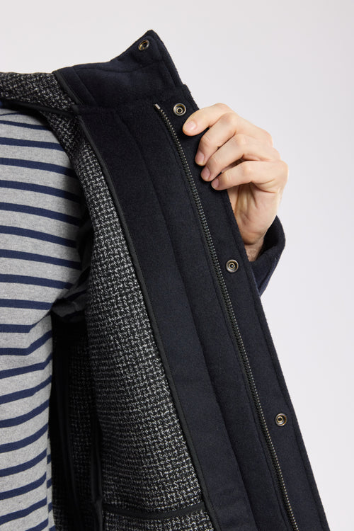 armor-lux-kabig-breton-capuche-homme-laine-double-face-d-perlante image 5