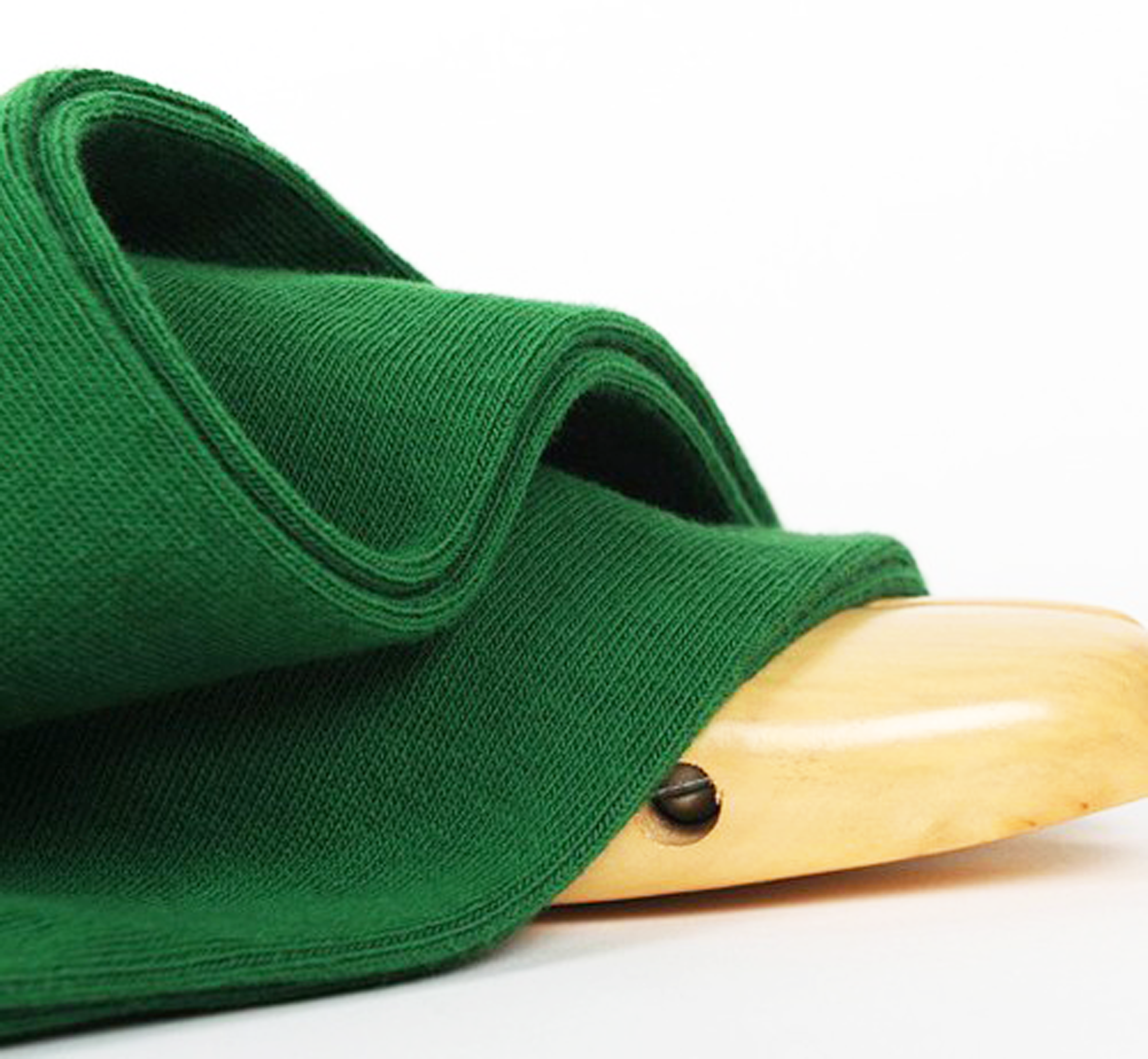 archiduchesse-vert-anglais-chaussettes-de-ville-coton-vert-mi-haute image 8
