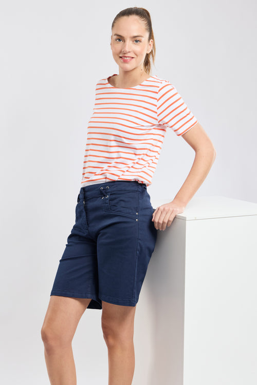 armor-lux-amiral-marini-re-femme-manches-courtes-coton-l-ger-t image 5
