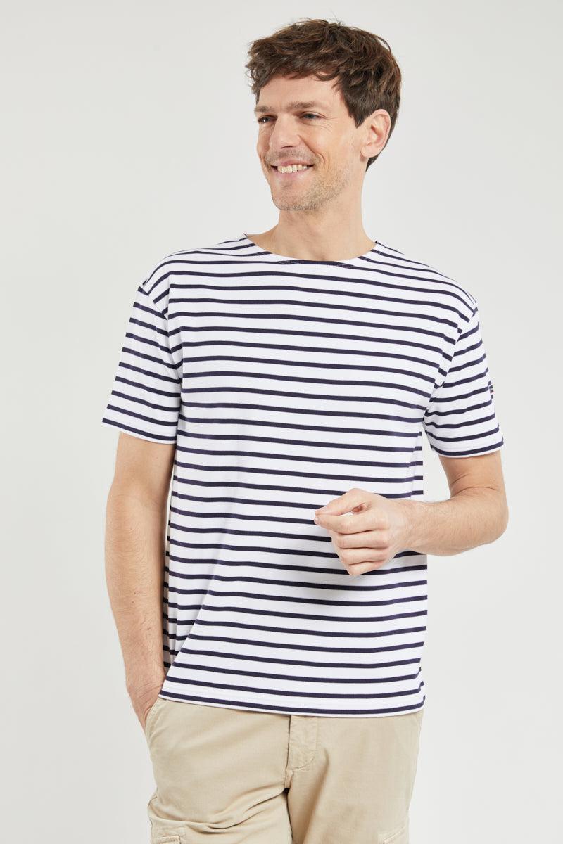 armor-lux-marini-re-do-lan-homme-coton-pais-manches-courtes image 5