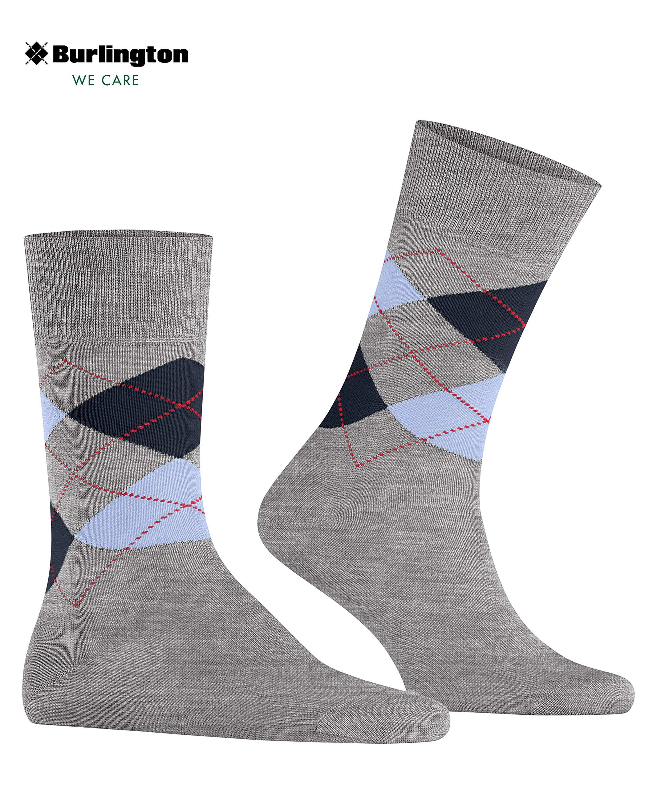 burlington-manchester-chaussettes-homme-coton-gris-40-46 image 5