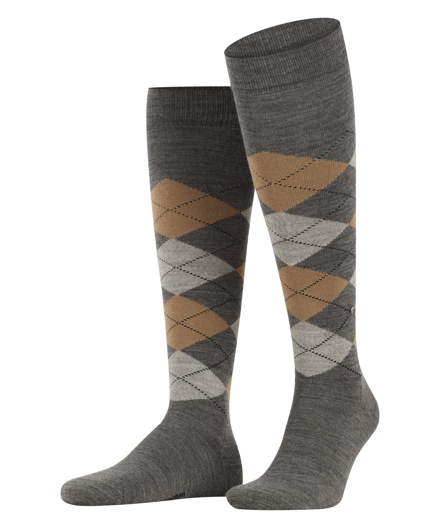 burlington-edinburgh-mi-bas-opaque-laine-vierge-homme image 7