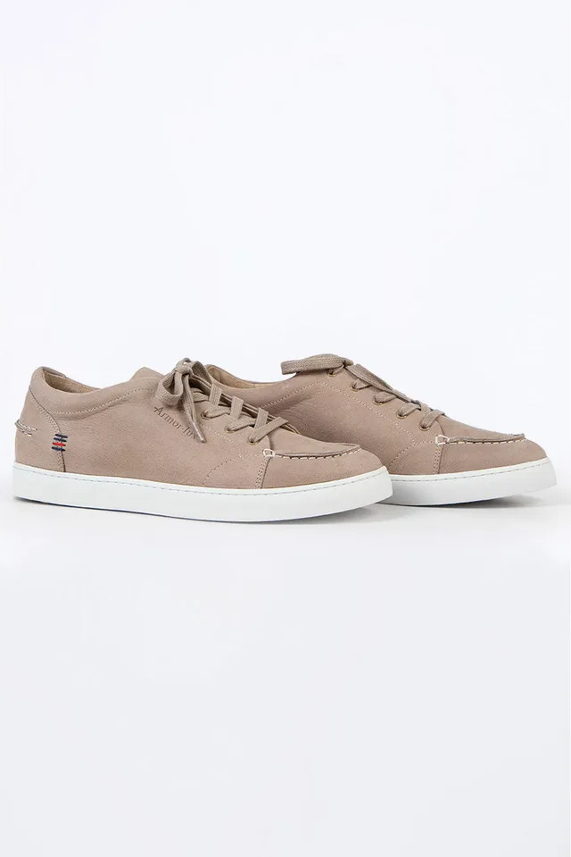 armor-lux-baskets-belon-homme-cuir-nubuck image 1