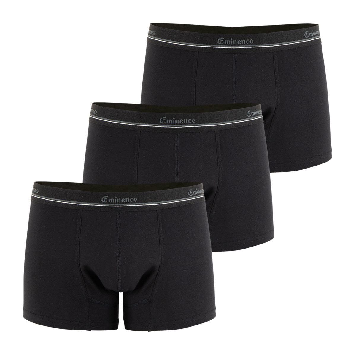 eminence-s-r-nit-h-ritage-boxer-fuites-urinaires-homme-noir-lot-de-3 image 1