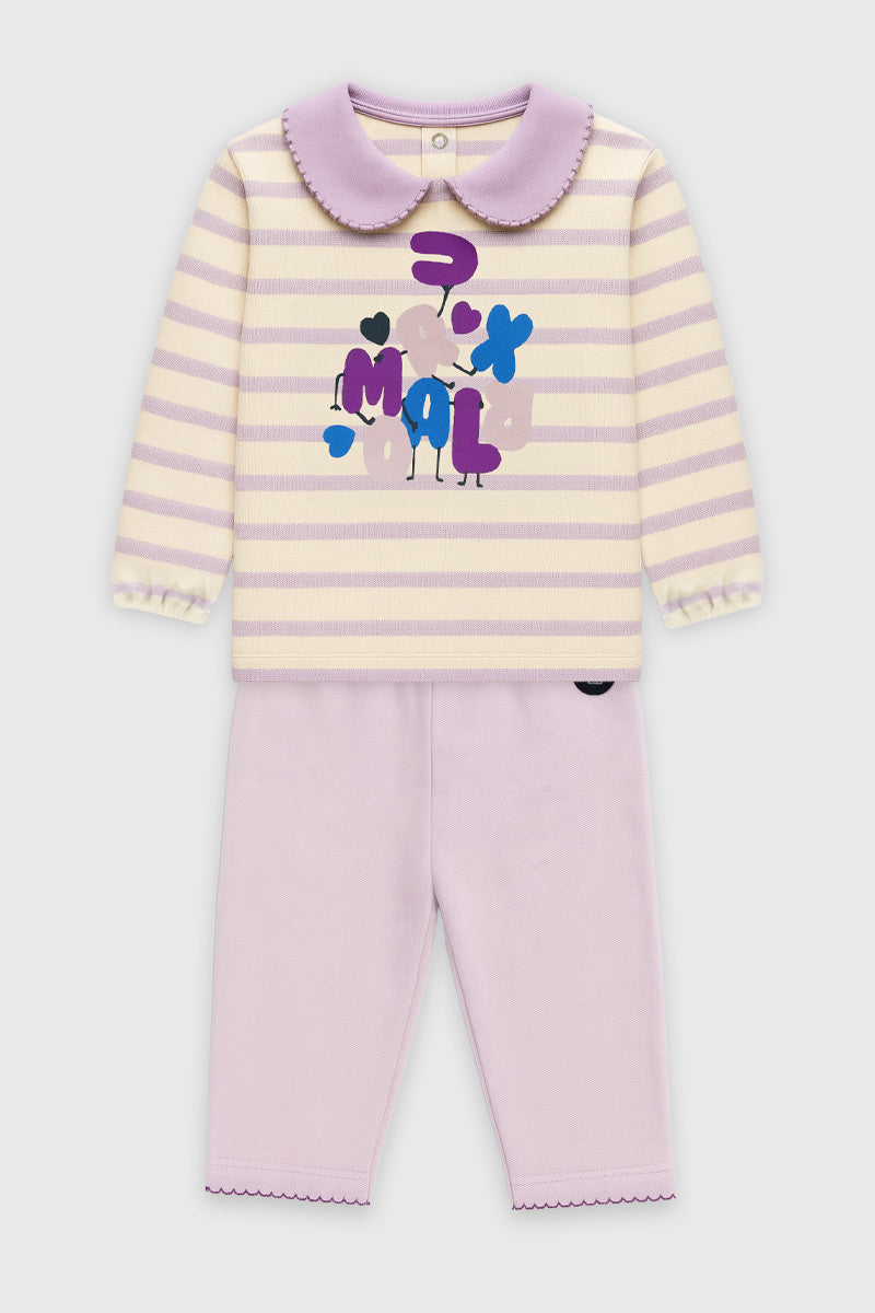 armor-lux-pyjama-b-b-coton-interlock-ray image 1