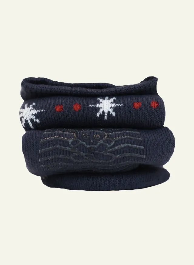 archiduchesse-chauchons-bleu-chaussons-chaussettes-bouclette-chaleur image 1