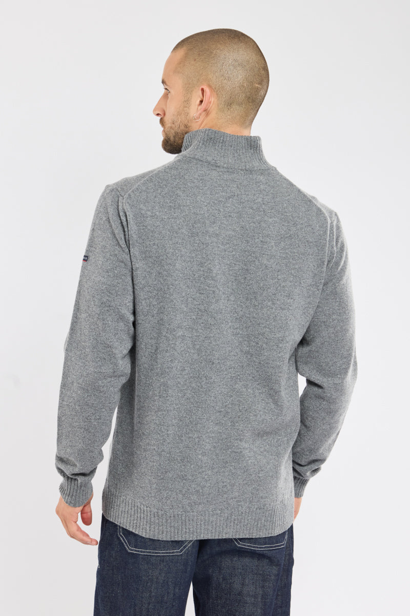 armor-lux-pull-camionneur-homme-100-laine-col-montant image 4