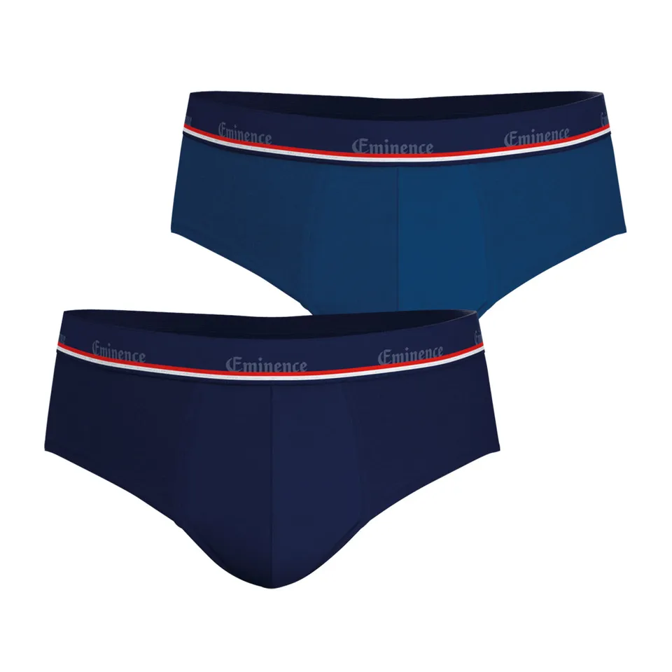 eminence-lot-de-2-slips-homme-fait-en-france-coton-stretch-2 image 1