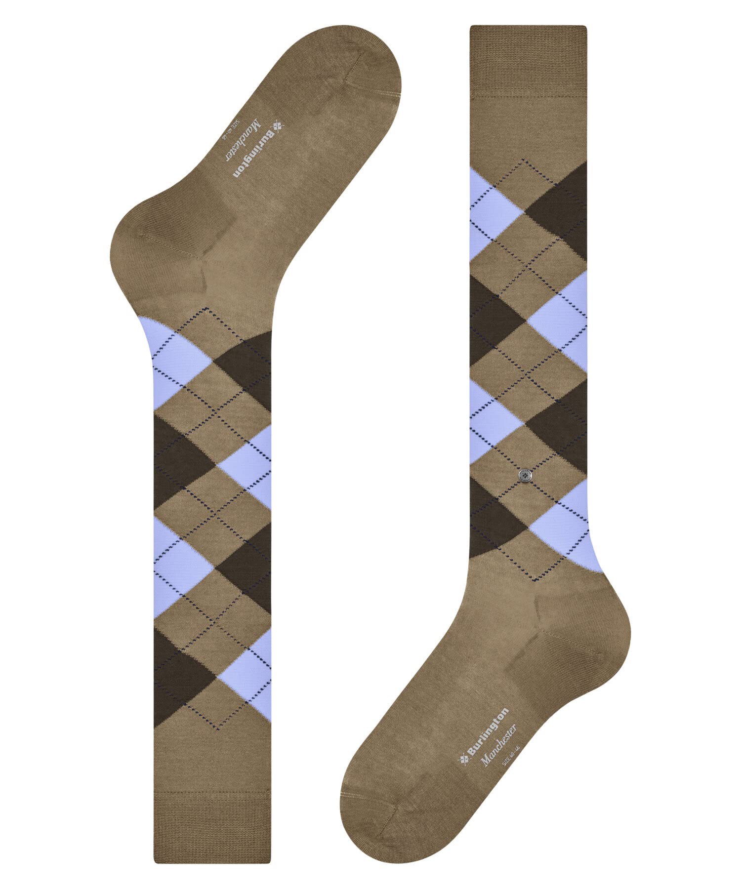 burlington-manchester-chaussettes-homme-coton-beige-40-46 image 6