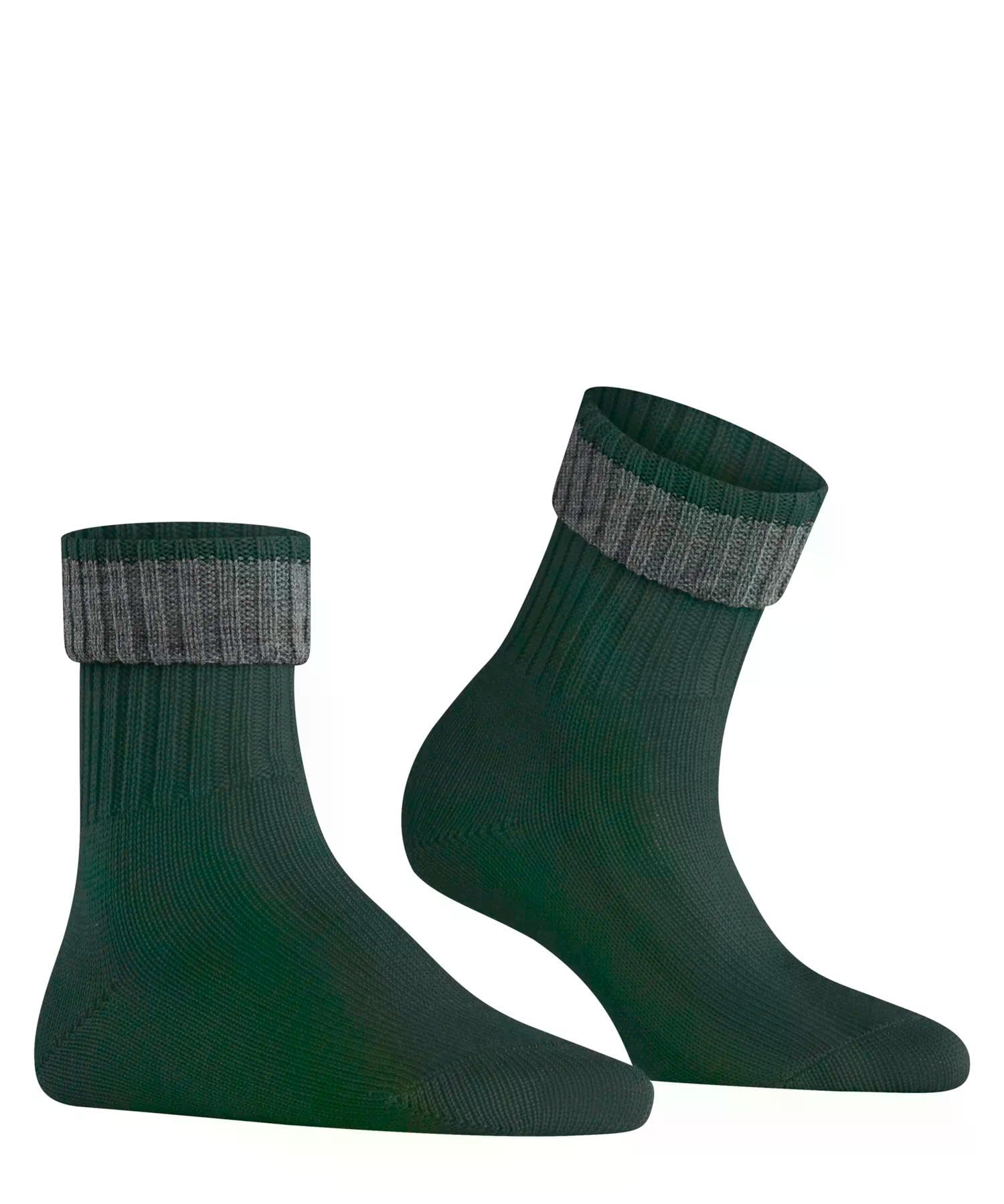 burlington-plymouth-chaussettes-femme-laine-vert-forest-7450-36-41 image 3