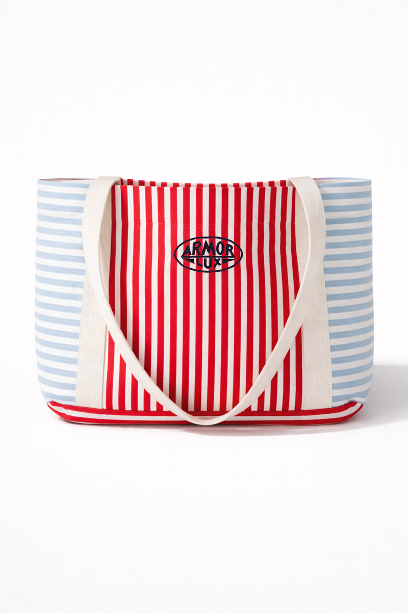 armor-lux-sac-de-plage-ray-coton-doubl-29x48-cm image 1