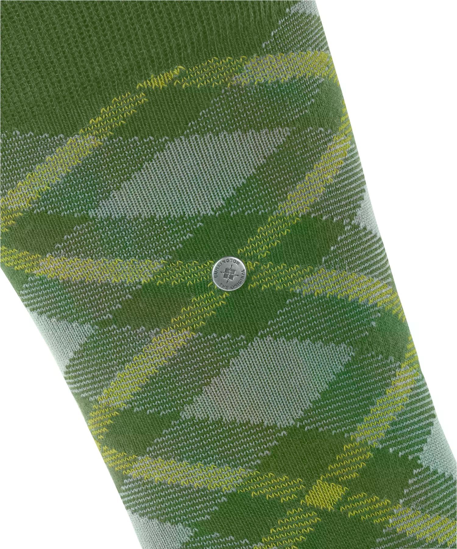 burlington-tartan-chaussettes-homme-coton-fantaisie-vert-fir-green-7656-40-46 image 3