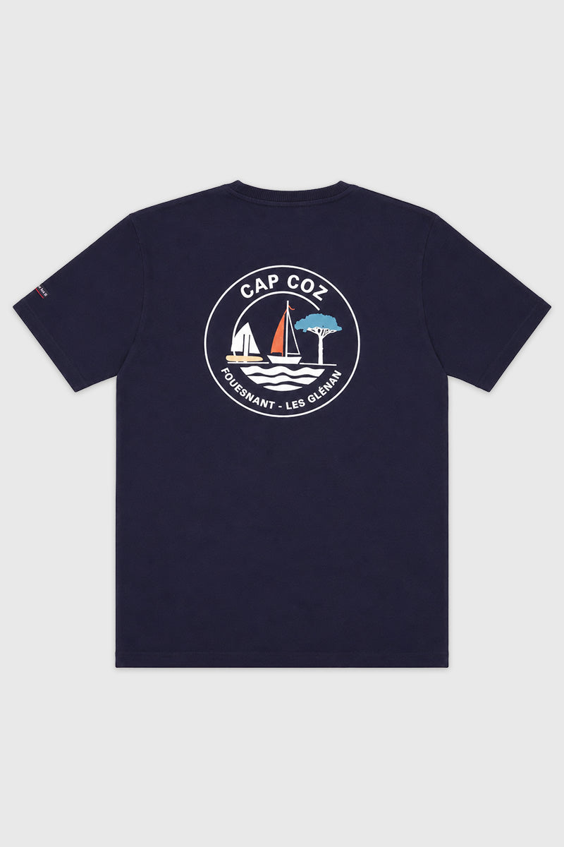 armor-lux-t-shirt-le-cap-coz-2026-unisexe-col-rond image 2
