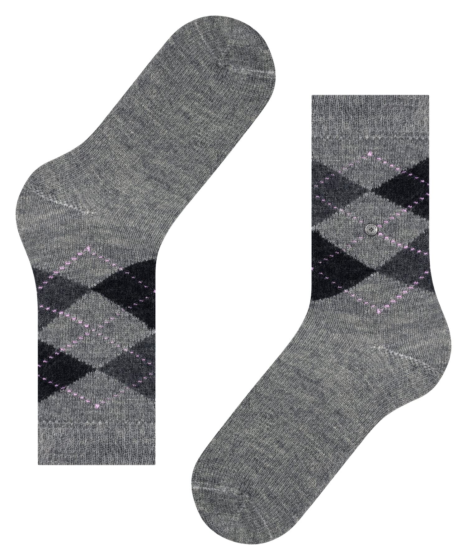 burlington-whitby-chaussettes-femme-fantaisie-gris-36-41 image 6