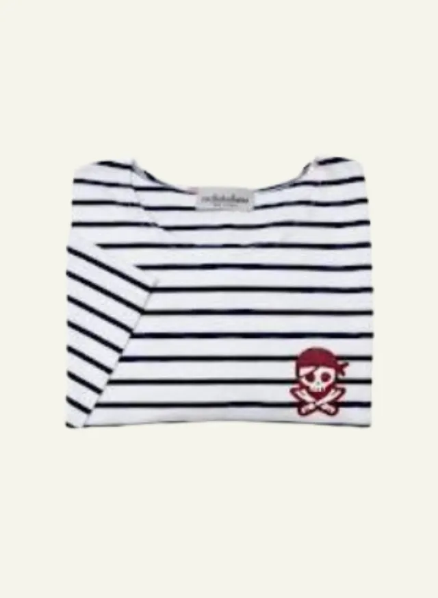 archiduchesse-capitaine-archi-homme-t-shirt-manches-longues-bleu image 1
