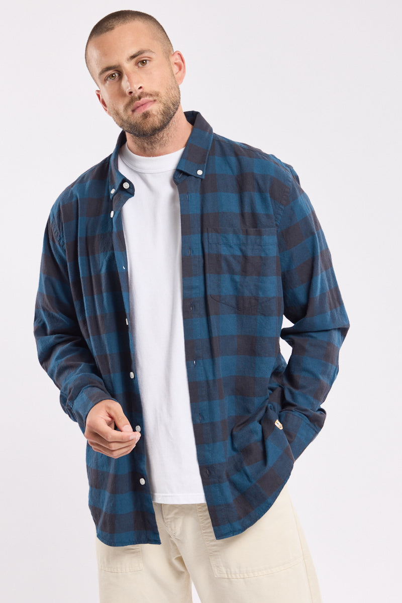 armor-lux-chemise-carreaux-chemise-homme-coton-flanelle-manches-longues image 2