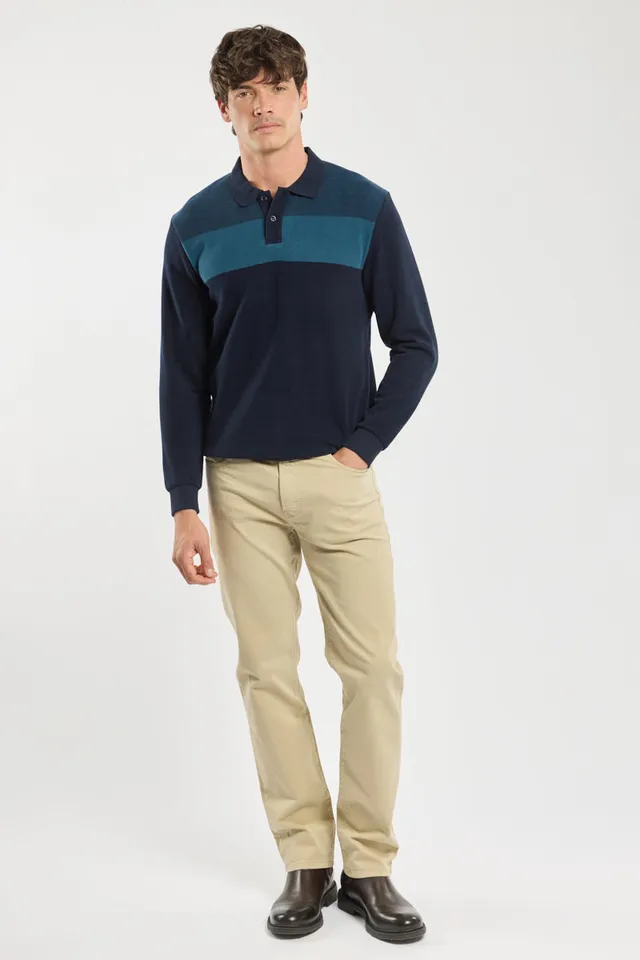 armor-lux-pantalon-5-poches-confort-taquet-homme image 1