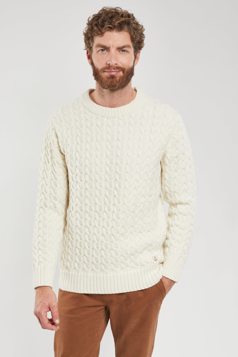 armor-lux-pull-fouesnant-homme-pull-laine-maille-torsad-e-h-ritage image 1
